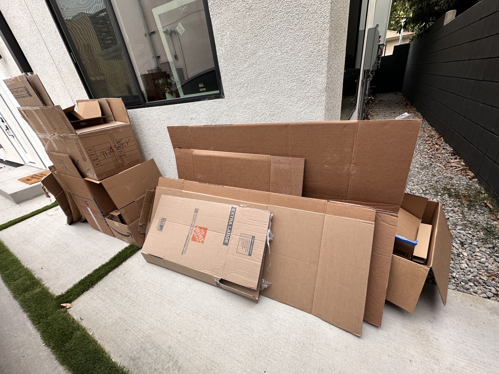 Please Pickup MOVING BOXES today! $100 worth of Boxes For $30
