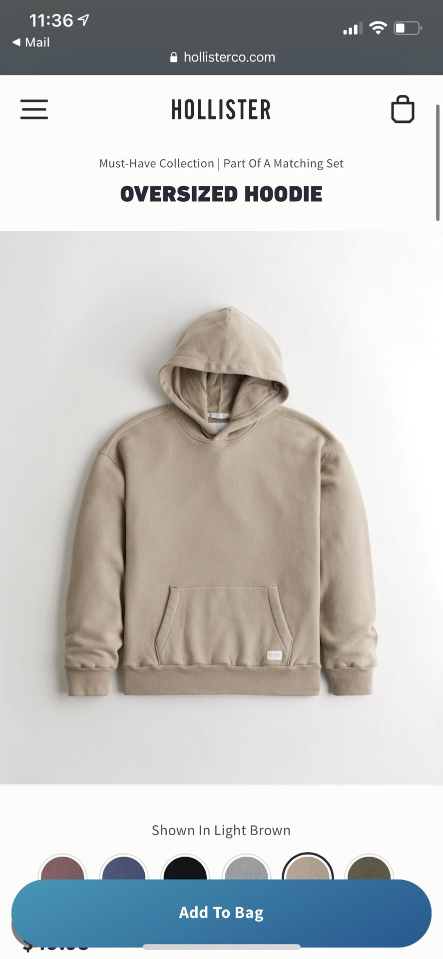 Hollister oversized Hoodie