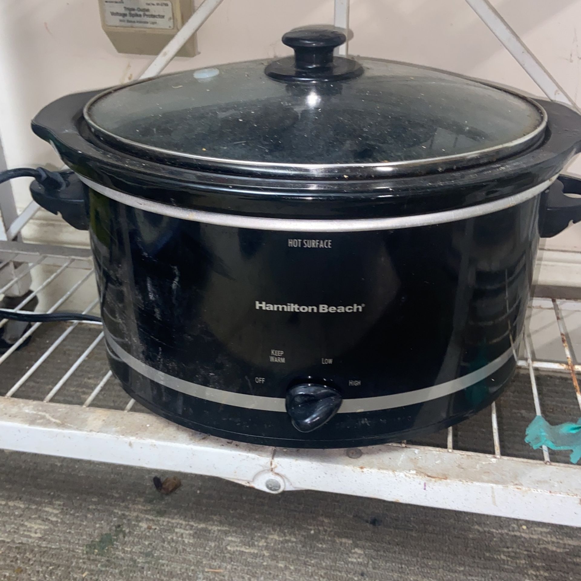 Hampton bay slow cooker, 10 quarts oval