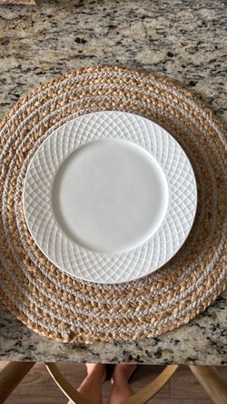 Mikasa Trellis Dessert plates