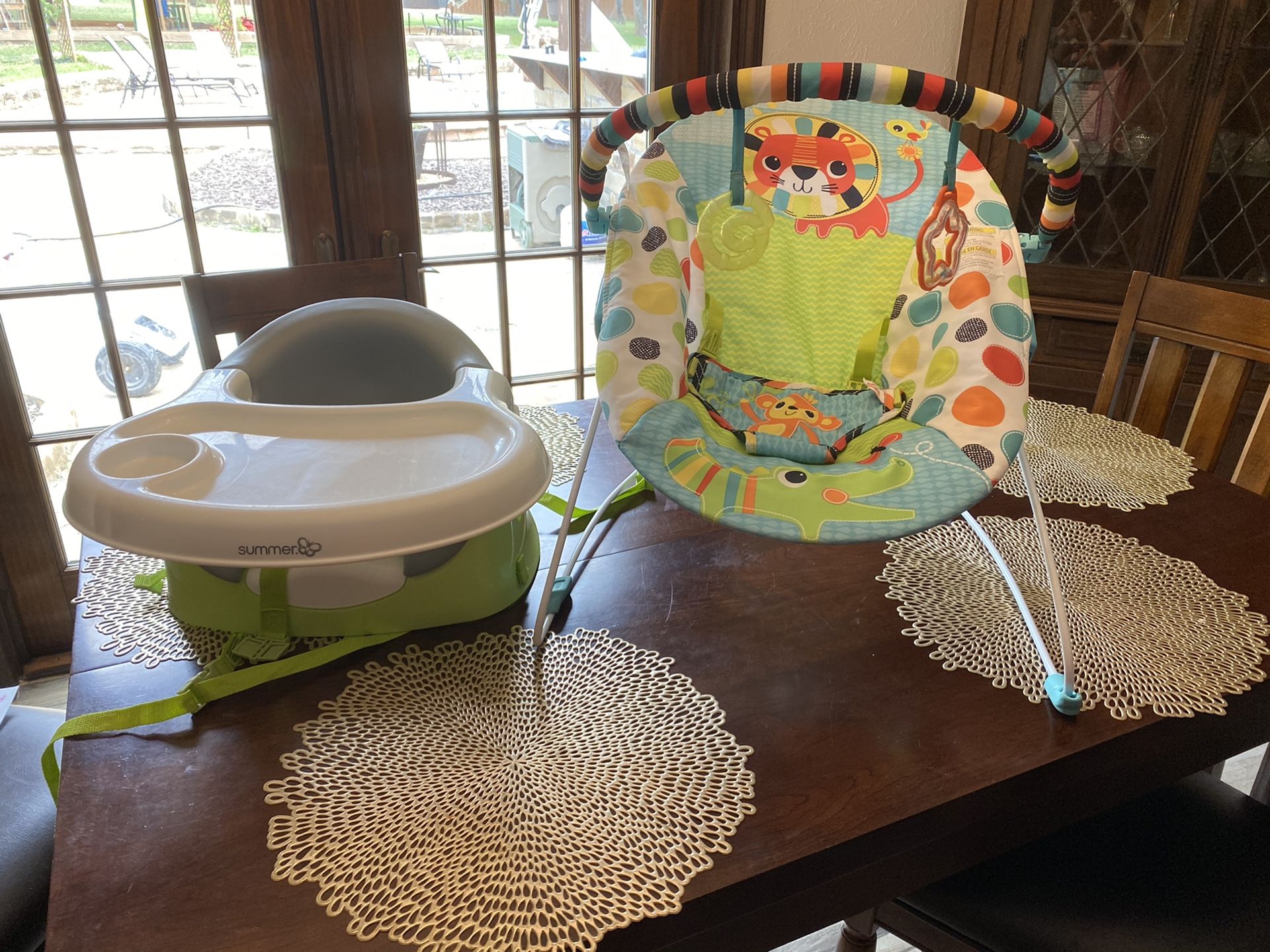 Two baby seat, swing bright stars and Summer seat