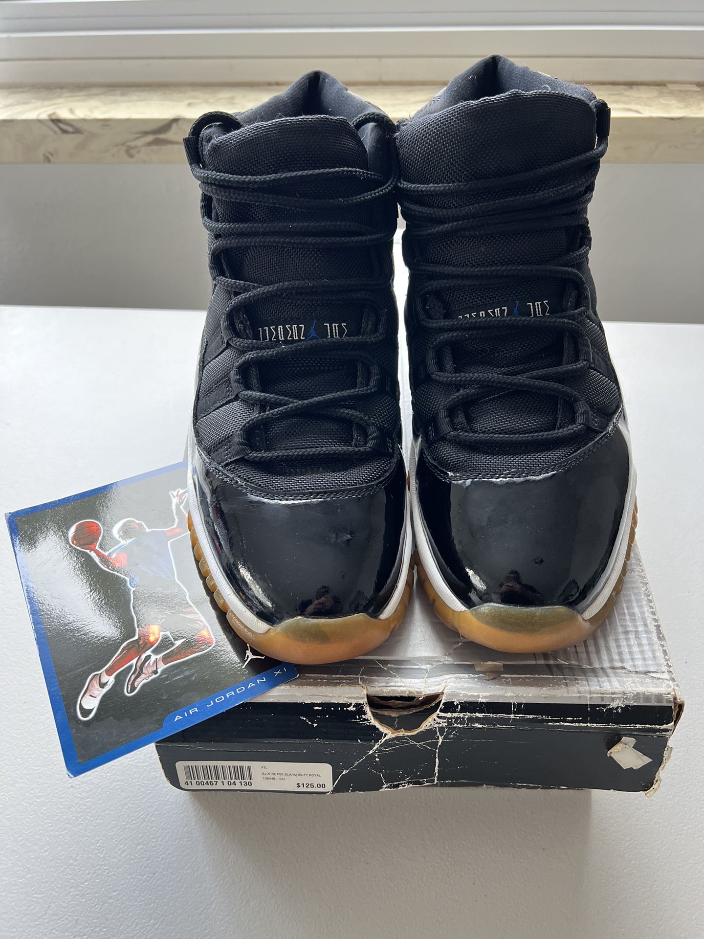 2000 Nike Air Jordan Space Jam 11’s XI Men’s size 13 in original box + retro card