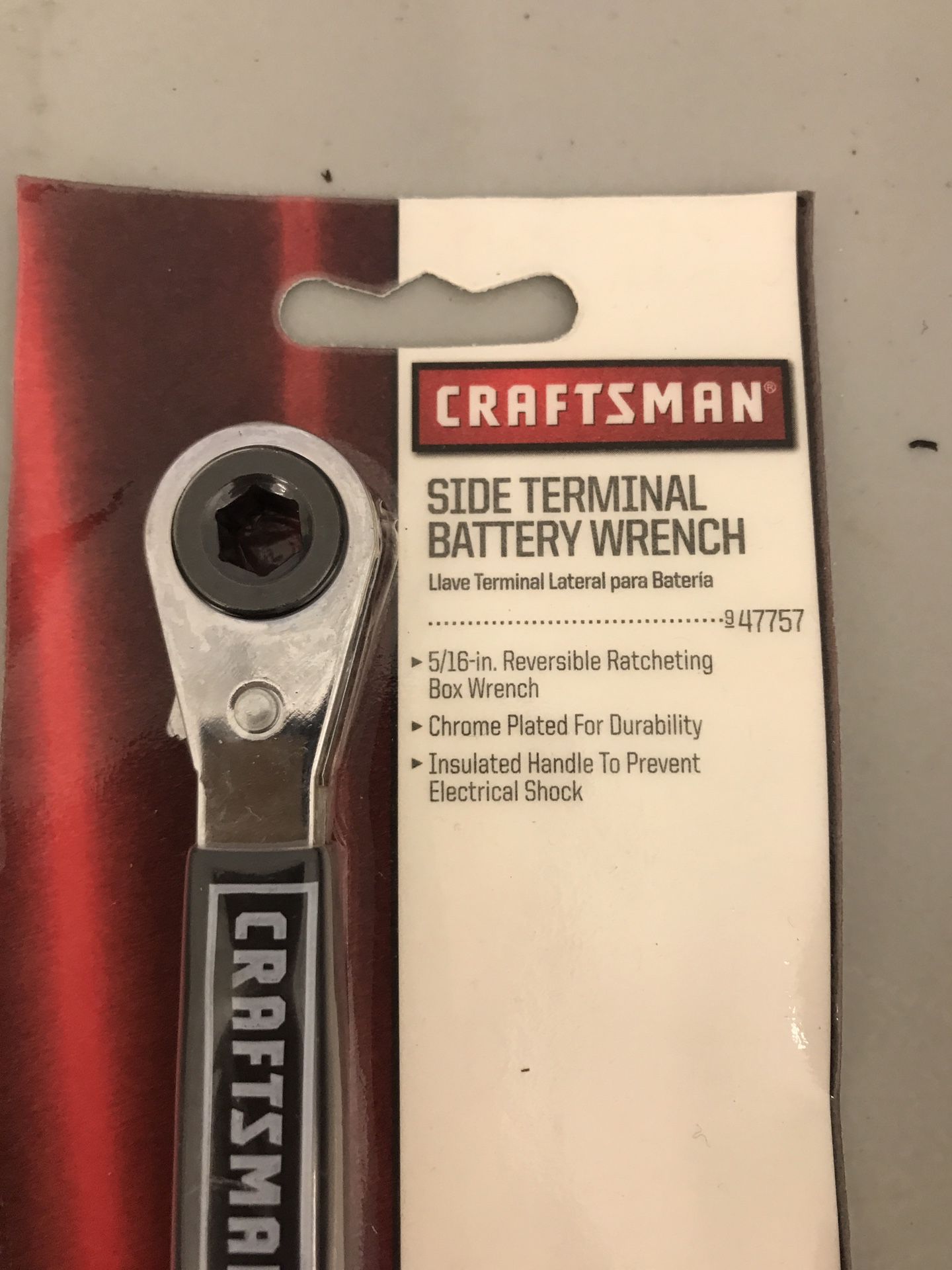 Craftsman side terminal battery wrench
