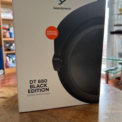 Byerdynamic DT Premium Semi-Open Over Ear HiFi Stereo Headphones 250ohm Black Limited Edition