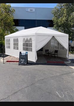 New 10’x30’ carport tent Canopy with Sidewalls