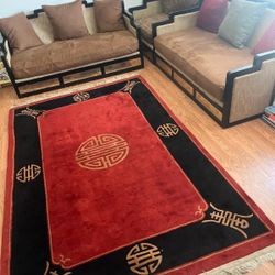Antique Asian Couch 