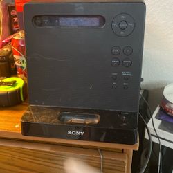  SOLD Sony Stereo CMT-LX20i FM AM iPod CD Receiver Only, No Speakers, Tested