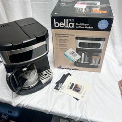 bella PRO - MultiBrew 12-Cup Drip & Single-Serve Coffee Maker