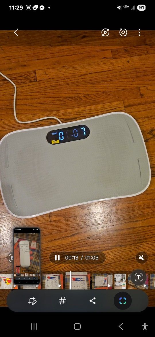 Vibradora 10 Velocidades+ 3 Bandas De Resistencia Y Guia De Ejercicios