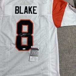Jeff Blake Signed Autograph Custom Jersey - JSA Coa - Cincinnati Bengals