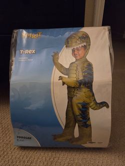 T-Rex costume 5T-6T toddler