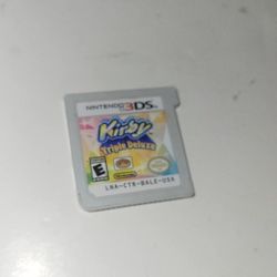 Nintendo 3ds Game Kirby Triple Deluxe