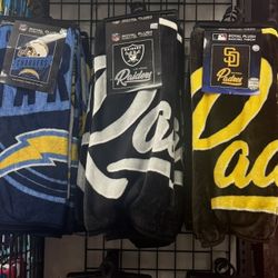 Sports Throw Lakers Dodgers Raiders Padres Cowboys 49ers 
