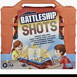 Hasbro Battleship Shots Strategy Ball-Bouncing Game New In Pkg