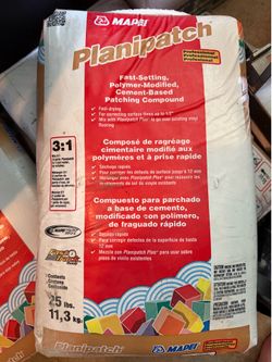 Planipatch patching / level compound  10 bags available