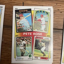 1986 Printed collectors Baseball Cards Lot