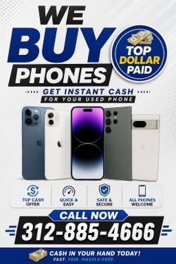 💵 CASH FOR iPHONES!
