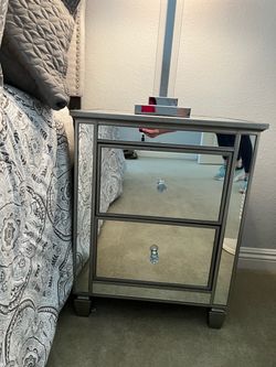 Mirrored Night Stands