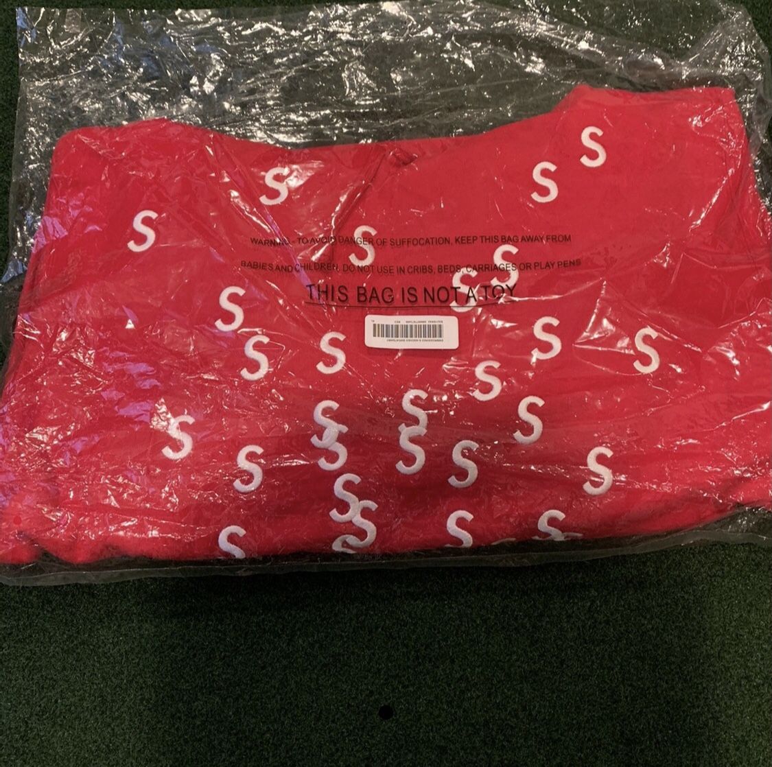 Supreme Embroidered “S” Hoodie