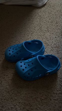 Crocs Classic Clogs Blue Kids - Size: 9