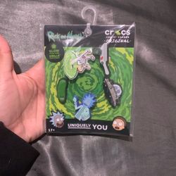 Rick And Morty Croc Charms