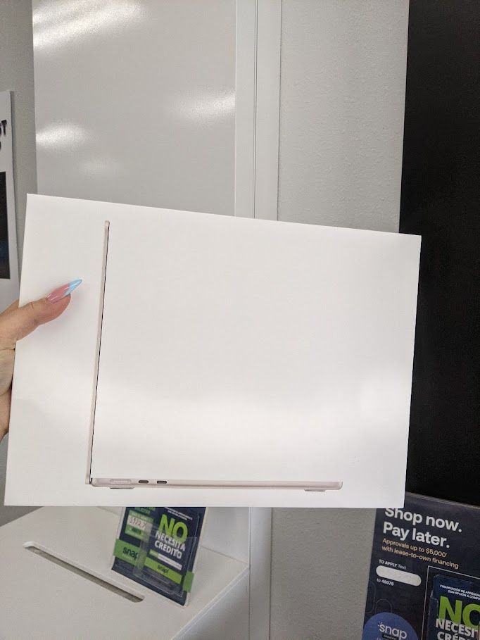 Apple - MacBook Air 13-inch Laptop Built for Apple Intelligence - M3 Chip (Brand New)