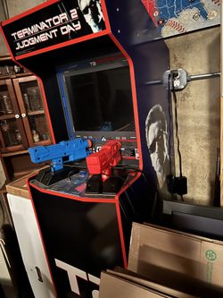 Terminator Two Upright Arcade Machine. Arcade1up