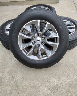 RIMS WHEELS, 285/60/20 CHEVY SILVERADO, TAHOE, SUBURBAN, GMC SIERRA, DENALI BOLT PATTERN 6X139.7