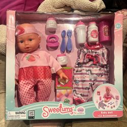 Brand New Baby Doll Set 
