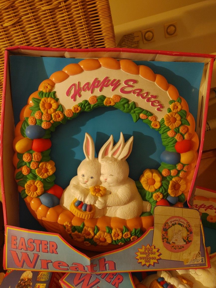 Easter Wreath Door Decoration