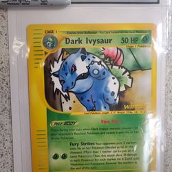 2003 Dark Ivysaur Jumbo Winner Stapm Cgc 8.5