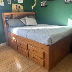 Full Bed And Dresser Set