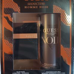 GUESS SEDUCTIVE HOMME NOIR GIFT SET FOR MEN 