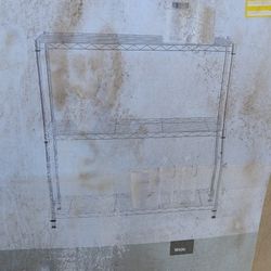 Brand New 3-Tier Metal Shelf Unit 