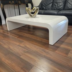 Mid-Century Modern waterfall shape coffee table