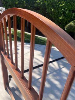 Twin wood headboard/ Twin - full metal bed frame