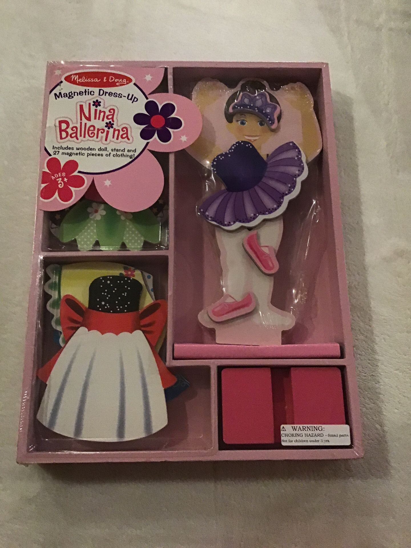 Magnetic dress up Nina ballerina Melissa & Doug