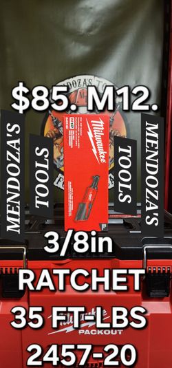 Milwaukee Ratchet 3/8in M12