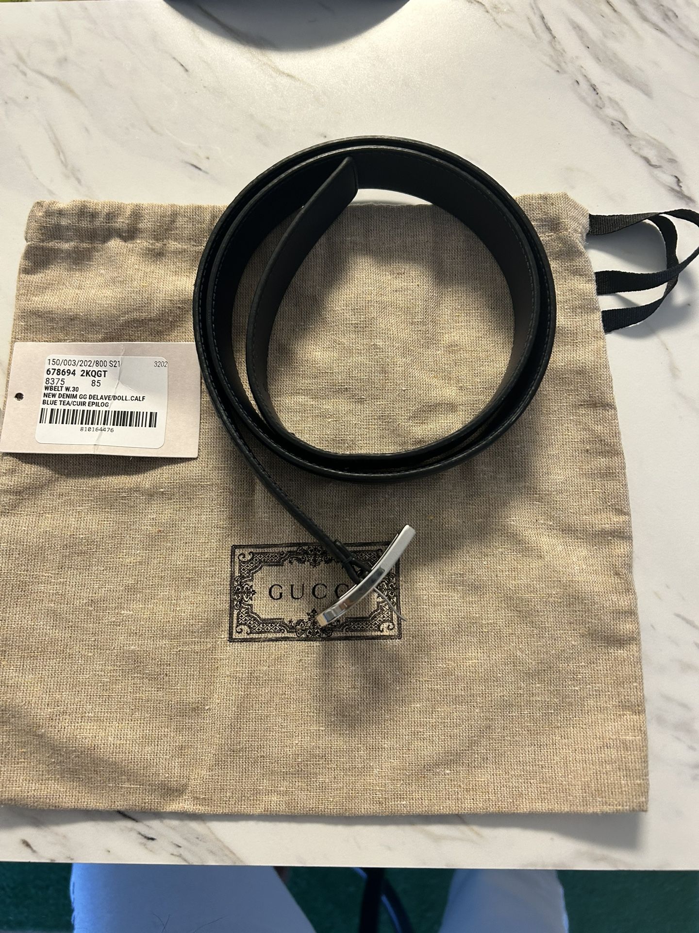 Men’s belt gucci trademark