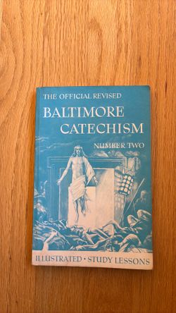 Vintage Baltimore  Catechism 1 & 2 and Other Books