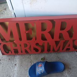 Xmas  Sign. Lites  Up