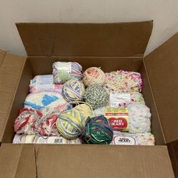 Misc Yarn & knitting Lot