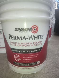 Zinsser Perma-White Mold & Mildew Proof Interior Paint & Primer