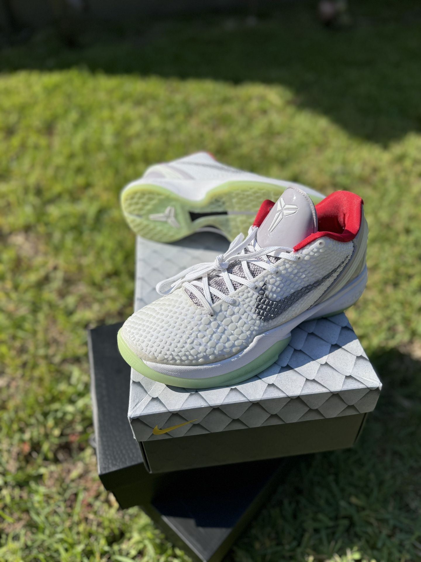 Nike Kobe 6 PJ Tucker PE Yeezy Wht Used