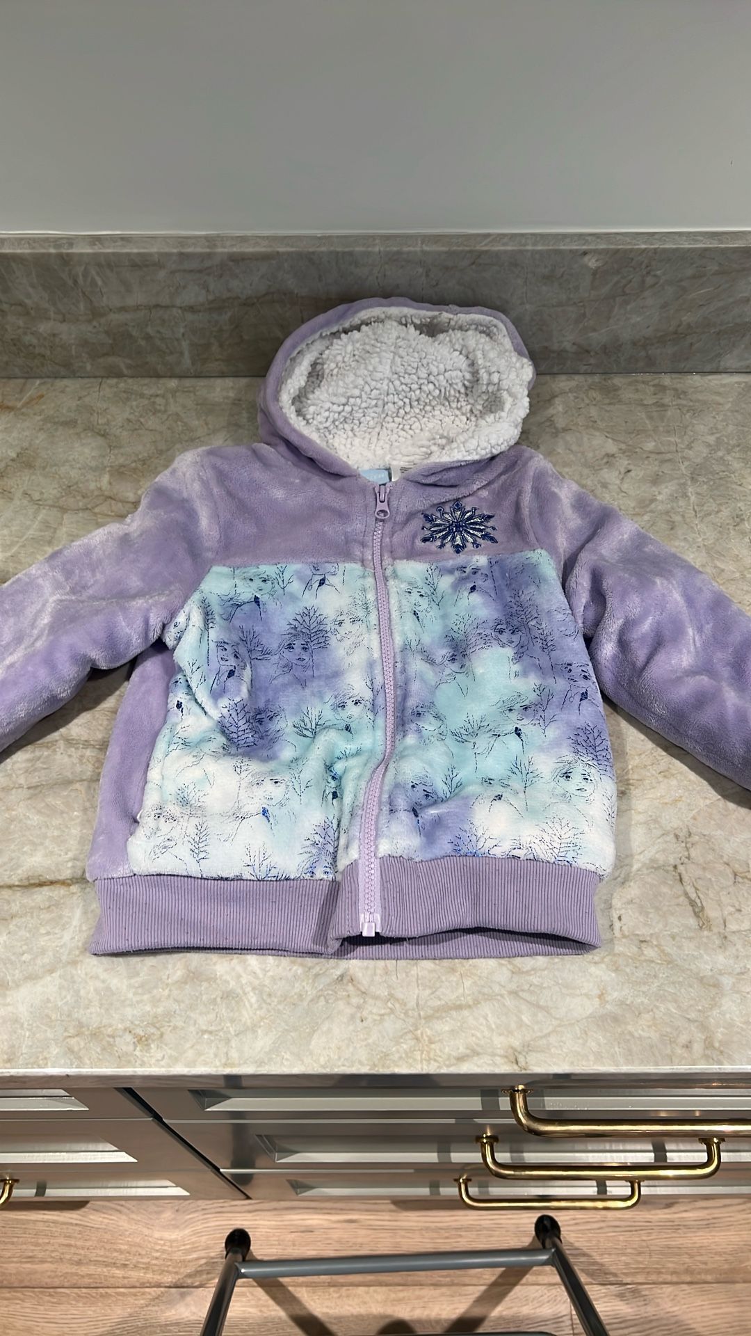 Size 5 - Frozen Sherpa Jacket