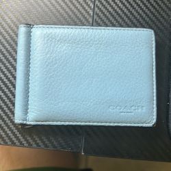 Coach Money Clip Wallet
