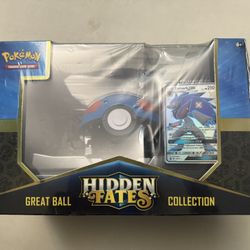 Pokemon TCG Hidden Fates Great Ball Collection Box NEW Sealed SELL/TRADE