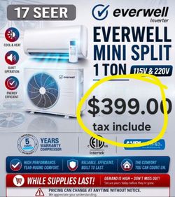 Minisplit 1 Ton