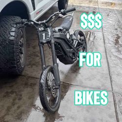 BUYING BIKES$$$ – Surron, Talaria, Eride, Honda, Yamaha, Broken/Used- Cash Ready