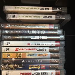 PlayStation 3 Video Games $5 Each